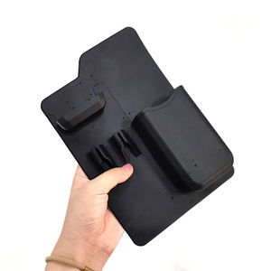 Professional Custom Logo Silicone Razor <strong>Toothbrush</strong> <strong>Toothpaste</strong> <strong>Holder</strong> With Seamless Adhesive Bathroom Set - Product Image 1
