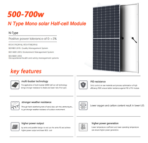 Paneles Solares de 550W, Precio de Paneles Solares de 1000W, Paneles Solares Monocristalinos para Uso Doméstico, Mejor Precio, Paneles Solares Flexibles de 400 Vatios - Product Image 5