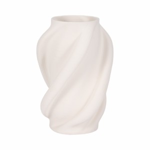 Vaso in Porcellana 3D Moderno e Intrecciato, Elemento Decorativo Scultoreo per Soggiorno e Camera da Letto - Product Image 1
