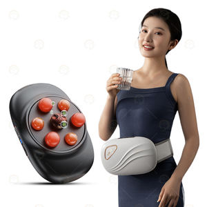 Ceinture de soulagement de la période des femmes de dispositif de thérapie chaude des tissus profonds portables avec pétrissage <span class=keywords><strong>circulaire</strong></span> et fonction amincissante de Massage abdominal - Product Image 1