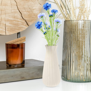 1 pièce de tiges de <span class=keywords><strong>bleuet</strong></span> artificielles de 70 cm, bouquets de fleurs en soie de chrysanthème, fausses fleurs pour vase, bouquet, décoration de mariage, maison, fête - Product Image 6