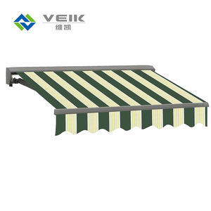 【人気商品】屋外用 アルミフレーム フルカセット 電動格納式テント - Product Image 3