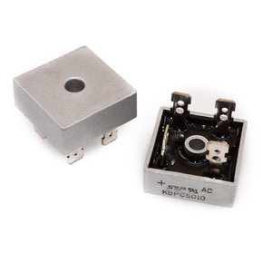 Cầu Chỉnh Lưu <span class=keywords><strong>KBPC5010</strong></span> Bộ Chỉnh Lưu Cọc Cầu Một Pha KBPC3510/KBPC2510/KBPC1010 Cọc Cầu Vuông Chân Đồng 10A - Product Image 1