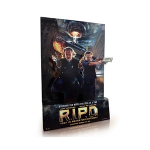 Exhibidor Publicitario de Películas Reciclable de Alta Calidad, Diseño Personalizado Gratuito y Plegable, Promoción Ecológica - Product Image 4