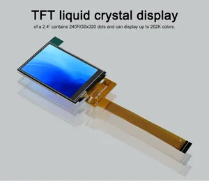 Pannello di visualizzazione touch screen LCD TFT, Polcd 2.4 2.8 3 3.5 3.97 4 4.3 TFT, SPI, RGB, MIPI, 12, 24, 37, 40, 50 pin