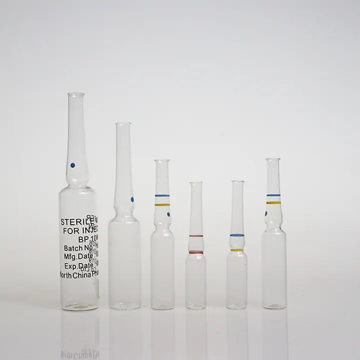 Pharmaceutical Empty Borosilicate Glass Ampoule Bottle Manufacturers 10ml 5ml 3ml 2ml 1ml Closed Glass Ampoule