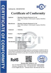 Mới nhất từ xa chó đào tạo ecollar với trong đất hàng rào hệ thống deluxe điện chó hàng rào không thấm nước có thể sạc lại lên đến 3 chế độ - Product Image 6