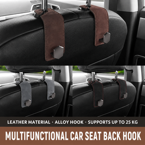 Car Multi-Functional ABS Leather <b>Seat</b> Back <b>Storage</b> Hook Small Interior Decoration Accessory Popular Style - Product Image 5