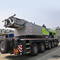 Grue ZAT1100V753 110 tonnes, 4704 kN-m, hauteur de levage 72/87 m, 75 km/h, 40 %, longueur de flèche 11/18,6 m