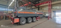 Chine usine vente transport chimique acide sulfurique acide chlorhydrique soude caustique liquide 36000 litres carburant citerne semi-remorque