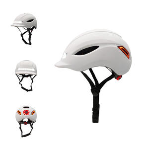 도매 EN1078 인증 자전거 라이더용 LED 조명 및 방수 디자인을 갖춘 사이클링 자전거 라이딩 스마트 헬멧 - Product Image 2