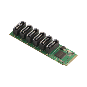 Tarjeta Adaptadora M.2 M Key a 6 Puertos SATA3.0, Tarjeta de Expansión con 6 Interfaces SATA para Radxa - Product Image 4
