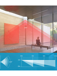 Detector de Movimiento de Triple Tecnología, 12 V CC, Impermeable, Sensor de Movimiento Cableado, Inmune a Mascotas, 25 kg, Lente Ancha para Mascotas/Cortina para Sistema de Alarma - Product Image 5