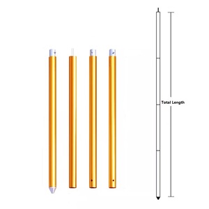 Telescópico ajustable para lonas y tipis poste telescópico <span class=keywords><strong>de</strong></span> aluminio resistente - Product Image 1