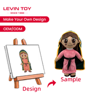 Fabricant de mini poupée en peluche de 10cm de dessin animé personnalisée poupée religieuse remplie de coton PP pour bébé
