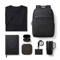 Nouveau Coffret Cadeau de Bienvenue pour Entreprise 2026 : Sac à Dos, Chargeur Sans Fil, Bouteille Isotherme, Carnet A5 – Idéal pour Réunions et Événements