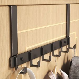 Prezzo di fabbrica ganci sopra la <span class=keywords><strong>porta</strong></span> 6 ganci appendiabiti cappello appendiabiti casa organizzatore <span class=keywords><strong>bagno</strong></span> <span class=keywords><strong>porta</strong></span> accessori da cucina <span class=keywords><strong>porta</strong></span> - Product Image 3