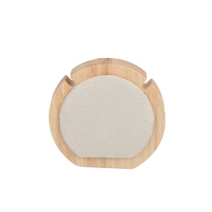 Expositor de Collares de Madera Maciza Hexagonal, Expositor de Joyería Moderno y de Lujo para Joyerías, Venta al por Mayor, Precio de Fábrica de Alta Calidad - Product Image 1