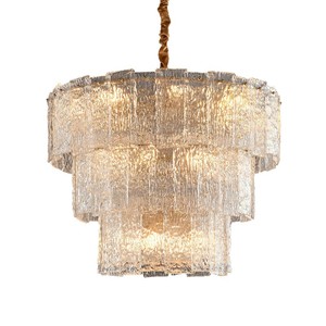 Europe And South Korea Modern Crystal <b>Chandelier</b> 600 800 L1200 LED <b>Light</b> For Living Room Bedroom - Product Image 5