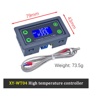 XY-WT04 wifi từ xa nhiệt độ cao kỹ thuật số điều khiển nhiệt độ k-loại cặp nhiệt điện mô-đun điều khiển-99 ~ 999 độ - Product Image 5