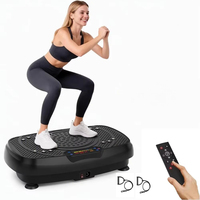 Großhandel Mehrstufige Fitness-Vibrationsplatte Trainingsgerät Ganzkörper-Workout Vibrationsplattform mit Fernbedienung für Zuhause
