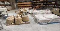 Équipement unique d'occasion pour le mélange de poudre électrique pour la construction, utilisé pour les volets en PVC de plantation
