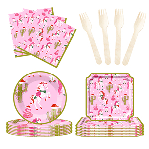 Artículos para Fiesta de Cumpleaños con Temática de Caballos DAMAI, Platos para Cena, Platos para Postre, Vasos, Servilletas, Decoraciones para Fiestas de Caballos para Baby Showers - Product Image 5