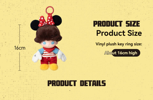 Boîte aveugle <span class=keywords><strong>de</strong></span> <span class=keywords><strong>la</strong></span> série Animal King-Porte-clés en peluche en vinyle mignon, <span class=keywords><strong>jouet</strong></span> mystérieux à collectionner pour enfants, collection <span class=keywords><strong>de</strong></span> figurines <span class=keywords><strong>de</strong></span> style DIMOO - Product Image 6