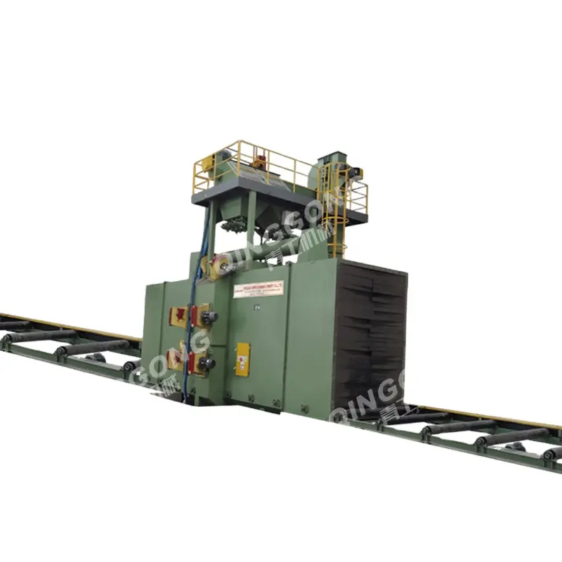 chinese product roller conveyor shot blasting machine abrasive blasting equipment