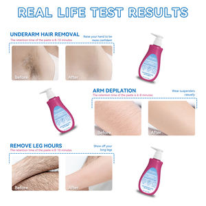 Ağrısız epilasyon için bitkisel koltukaltı kremi doğal bal kokulu vücut ve yüz cilt hedeflenen krem - Product Image 5