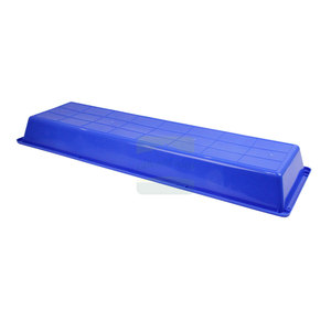 Bebedero de Plástico Azul Multiusos de 100 cm para Ganado - Bebedero Duradero para Ovejas y <span class=keywords><strong>Cabras</strong></span> - Product Image 3