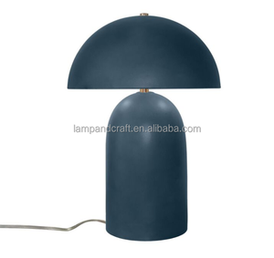 Brown Metal Mushroom Table Lamp for Hotel Guestroom Living Room Bedroom Room Office Home Lighting Decoration - Product Image 3