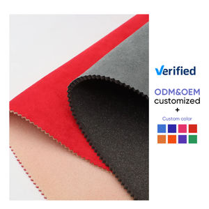 Tela Laminada Suave <span class=keywords><strong>con</strong></span> Espuma, Tela Laminada de Gamuza y Esponja para Techo de <span class=keywords><strong>Auto</strong></span>, Asiento de <span class=keywords><strong>Auto</strong></span>, Cojín de Sofá - Product Image 1