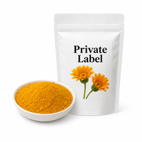 Pasokan Pabrik Bubuk Ekstrak Calendula Kelas Kosmetik CAS 84776-23-8 10:1 Ekstrak Bunga Calendula Officinalis
