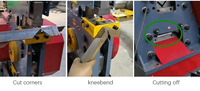 Presse hydraulique multifonctionnelle Découpe de tôle d'angle d'acier Poinçonneuses et cisailleuses