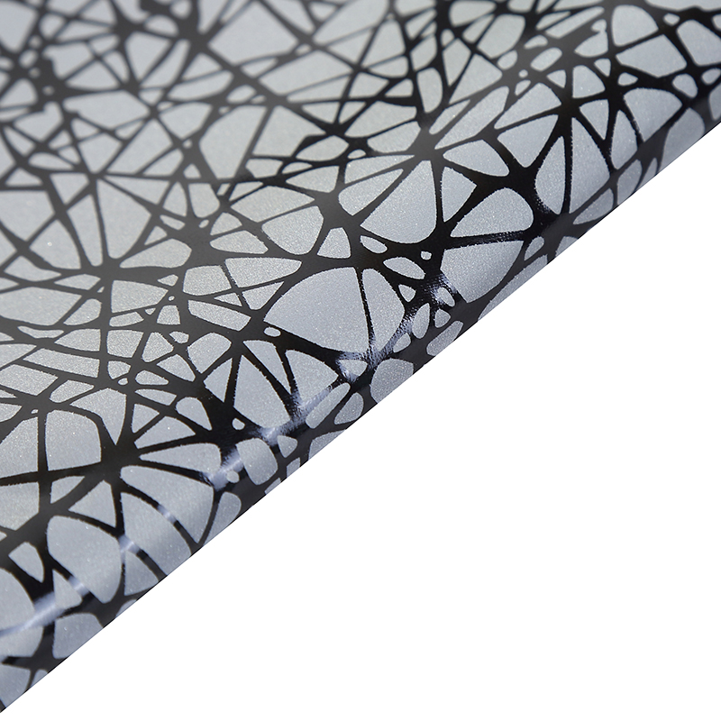 Горячая Распродажа, 100% полиэстер, 190T, 210T, тафта, светоотражающая ткань с фольгированной печатью для одежды, светоотражающая лента, униформа