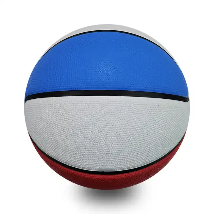 Custom Printed Official Size 7 Rubber Basketball Ball With Logo