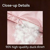 Couette d'été rafraîchissante en duvet de canard blanc pour hôtel de luxe, certifiée RDS, approvisionnement direct usine, échantillons personnalisables disponibles