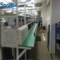 Peralatan Manufaktur Lampu LED Tube Output Tinggi Sanhok, Lini Produksi Otomatis Multi-Tegangan