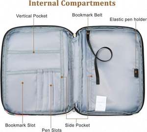 Étui de protection pour Bible gratuit pour femmes et filles, étui de transport pour livre de la Bible, sac d'église léopard, sac de protection pour Bible avec - Product Image 3