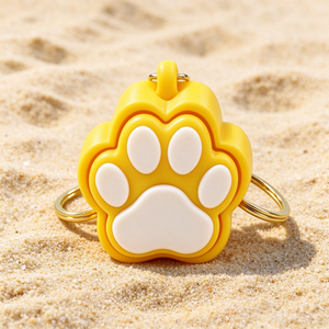 Llavero Antiestrés con Diseño de Pata de Gato Impreso en 3D, Juguete con Botón de Presión, Colgante para Mochila, Llavero Promocional Personalizado - Product Image 6