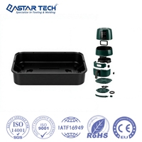 Support de fixation à pied verrouillable pour friteuse à air à écran tactile numérique, moulé par injection plastique sur mesure, avec inspection complète