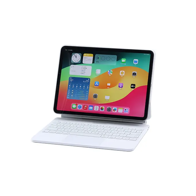 2024 nouveauté Ultra mince tablette Flexible Clavier Teclado couverture Mini étui clavier magique pour AIpad Pro 11