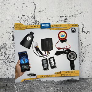 Yamaha-kompatible Motorrad-Alarmanlage Einweg-PKE Ein-Klick-Startknopf Ferngesteuerter Motorstart Smartphone-App BT-Steuerung - Product Image 3