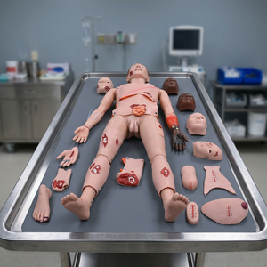 Mannequin médical Healicom H-G111 pour simulation humaine, fonctions complètes, soins des traumatismes, soins des plaies, adulte, certifié CE ISO - Product Image 3