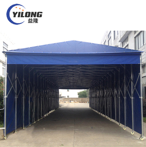 Couverture de bâche en pvc à cadre en acier galvanisé de dimension personnalisée <span class=keywords><strong>abri</strong></span> de tente pliable de garage de <span class=keywords><strong>voiture</strong></span> portable - Product Image 1