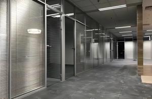 Guangdong popolare sottile moderna cornice di vetro parete divisoria per ufficio vetro di alta qualità - Product Image 3