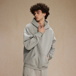 Haute qualité imprimé graphique hommes coupe régulière grande taille 52% coton à capuche Logo personnalisé plaine Vintage luxe à capuche pour hommes a - Product Image 2