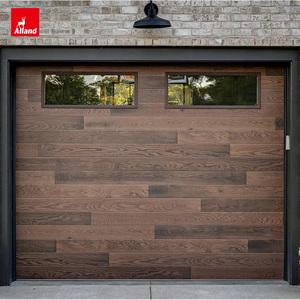 Portes <span class=keywords><strong>de</strong></span> <span class=keywords><strong>garage</strong></span> en bois motorisées à enroulement extérieur <span class=keywords><strong>de</strong></span> luxe <span class=keywords><strong>de</strong></span> haute technologie européennes Allandgroup pour les constructeurs et les entrepôts - Product Image 2