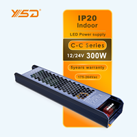 Alimentation LED 12V 24v 350w Driver LED à tension constante avec lampe de table moderne